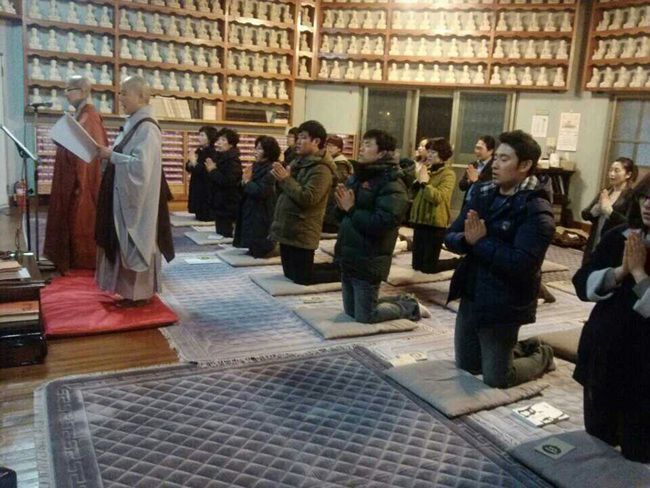 2014 불교대학 기본교육 6기 수계식