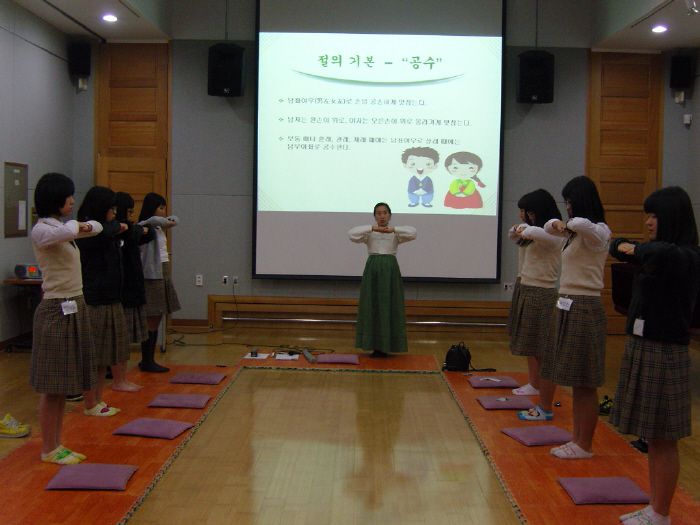 청소년 다도교실(대천여고)
