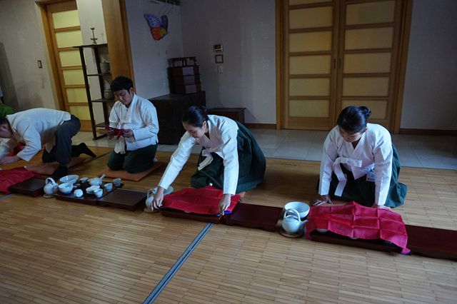 한국전통다례예절지도사 3급(준사범) 자격증 시험 참가